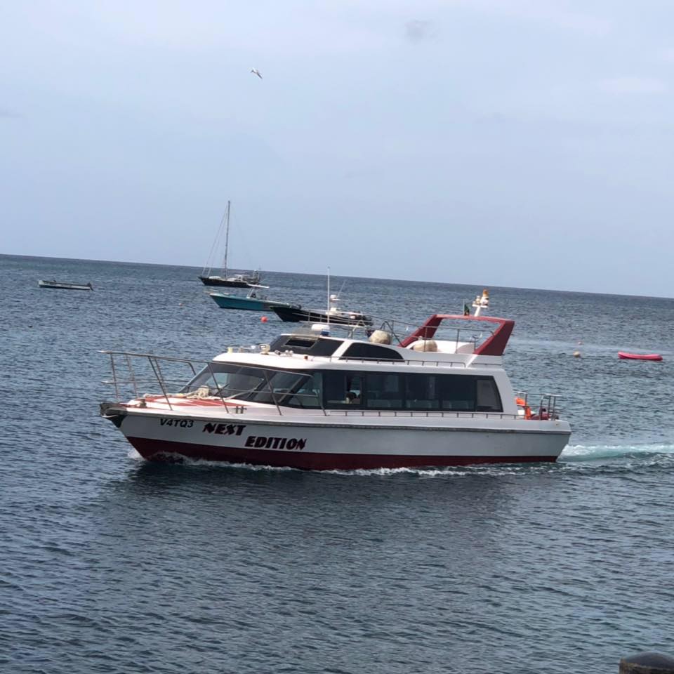 Next Edition, a ferry sailing between St. Kitts and Nevis