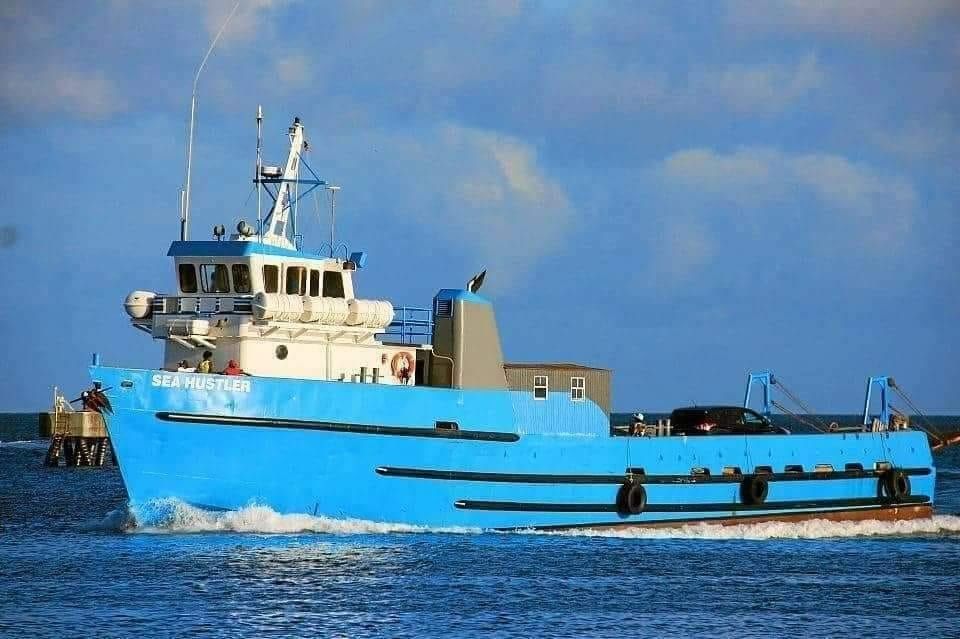 Sea Hustler, a ferry sailing between St. Kitts and Nevis